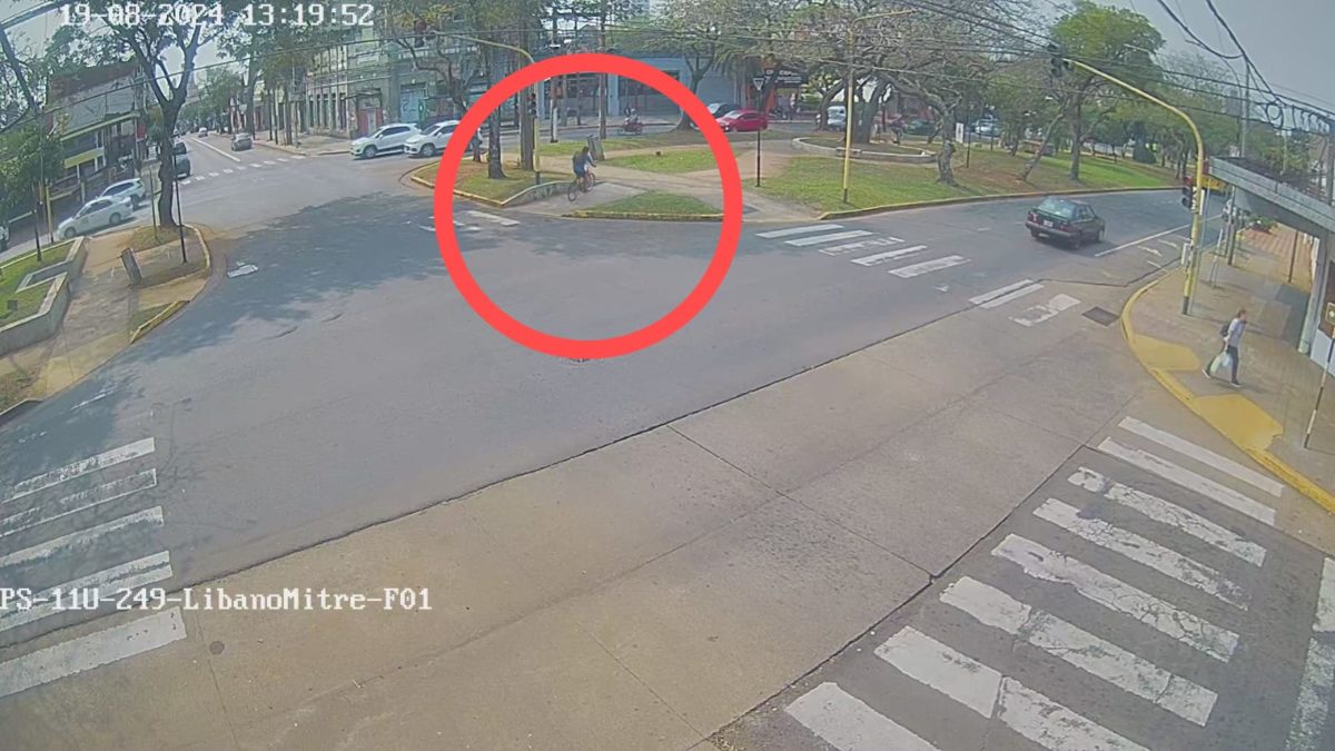 Con un seguimiento por cámaras arrestaron a un ladrón de bicicletas en pleno robo 2 4 - ladron de bici 3 - 3