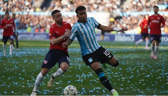 Racing empató con Independiente y no pudo alcanzar la punta