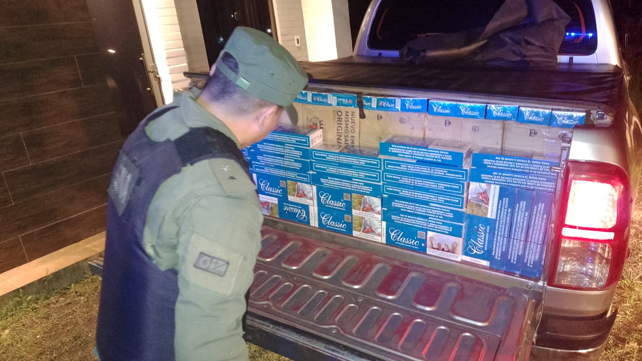 Secuestraron más de 50 mil paquetes de cigarrilos ilegales en Eldorado, El Alcázar y Salto Encantado