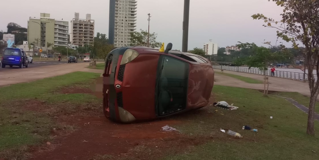 Automovilista alcoholizada despistó y chocó en plena Costanera