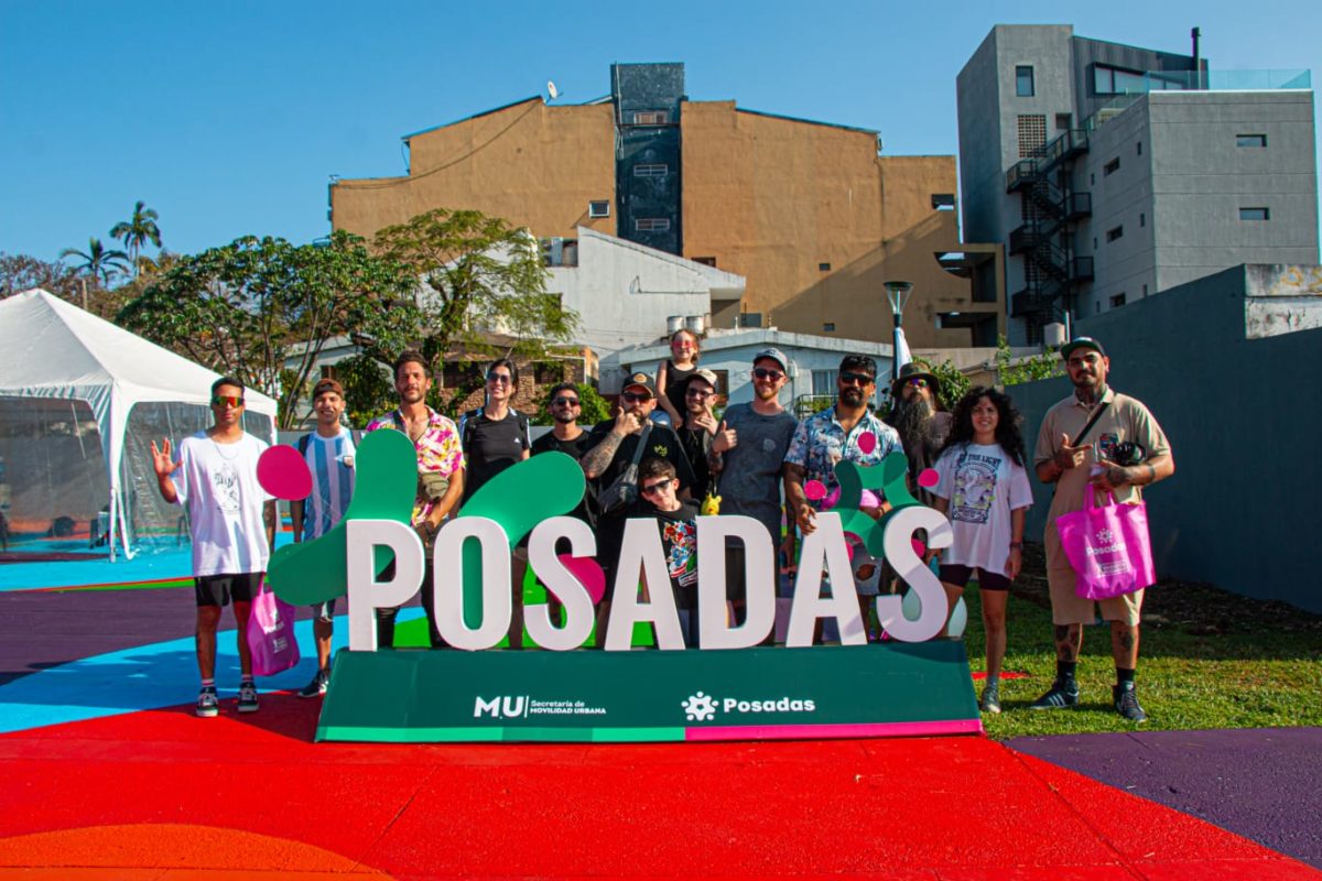 Comenzó “Aura Urbana", el primer festival de murales en Posadas