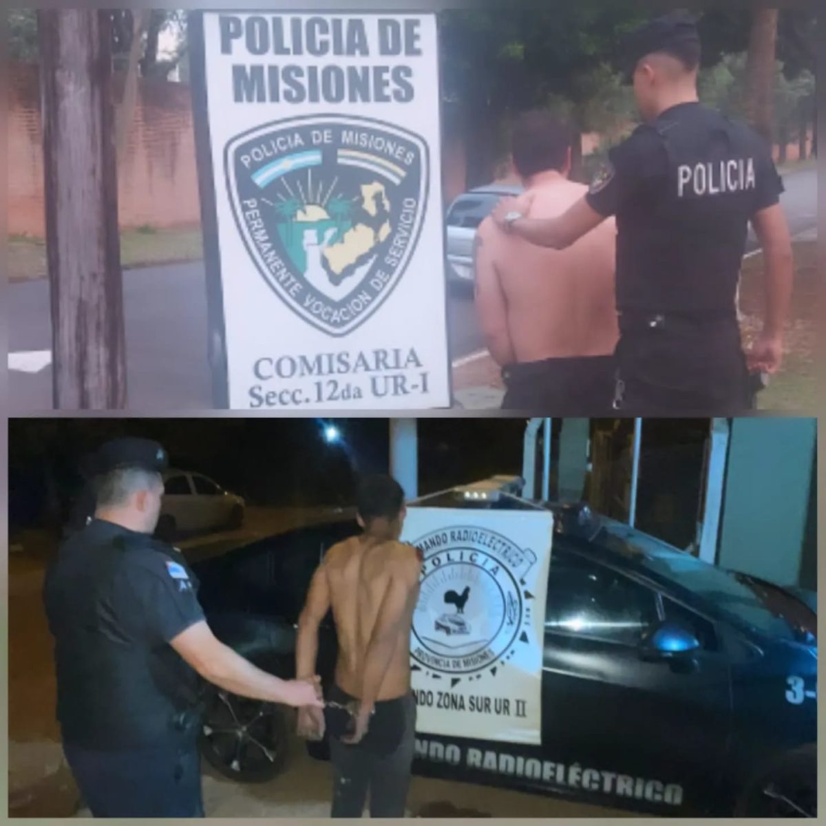 Ocho detenidos y múltiples elementos recuperados en operativos policiales