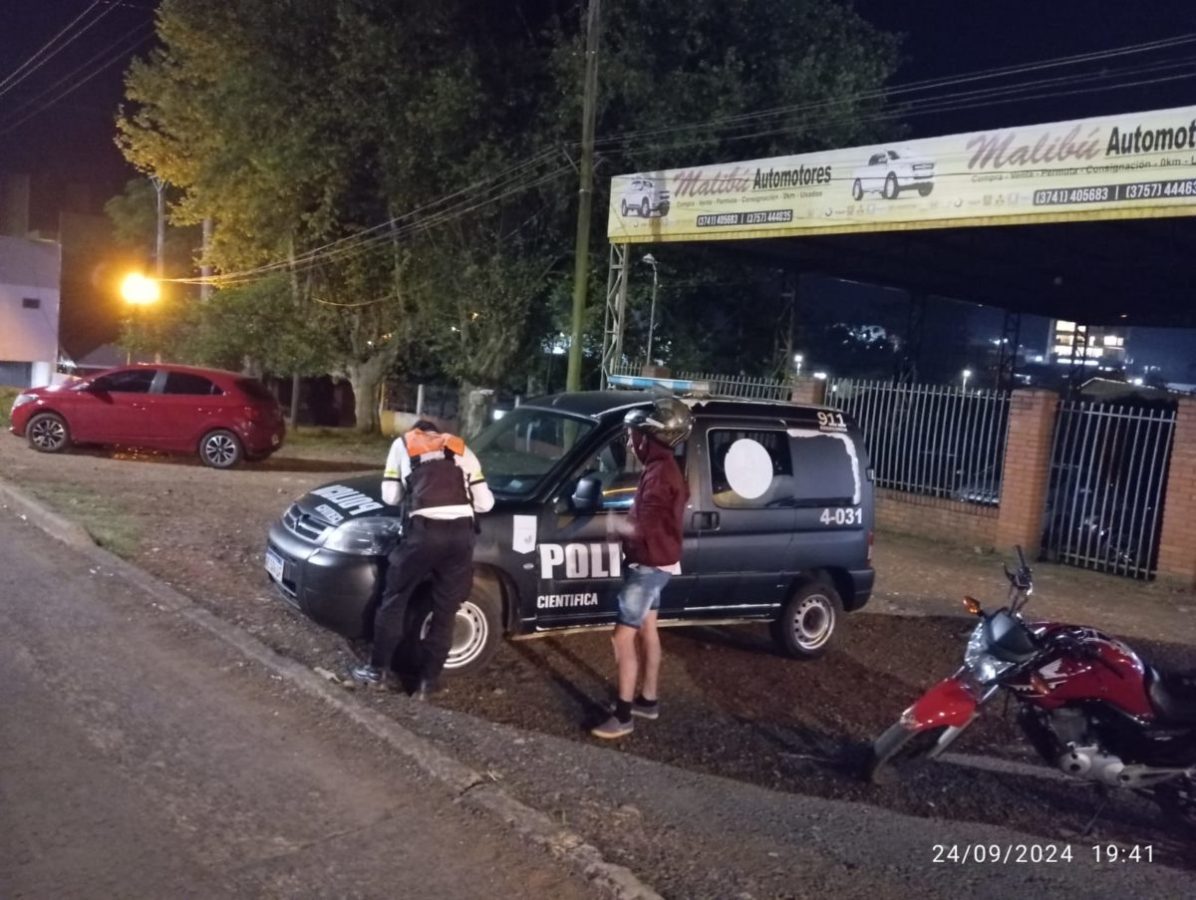 La Policía de Misiones realizó múltiples operativos nocturnos que derivaron en 28 detenciones