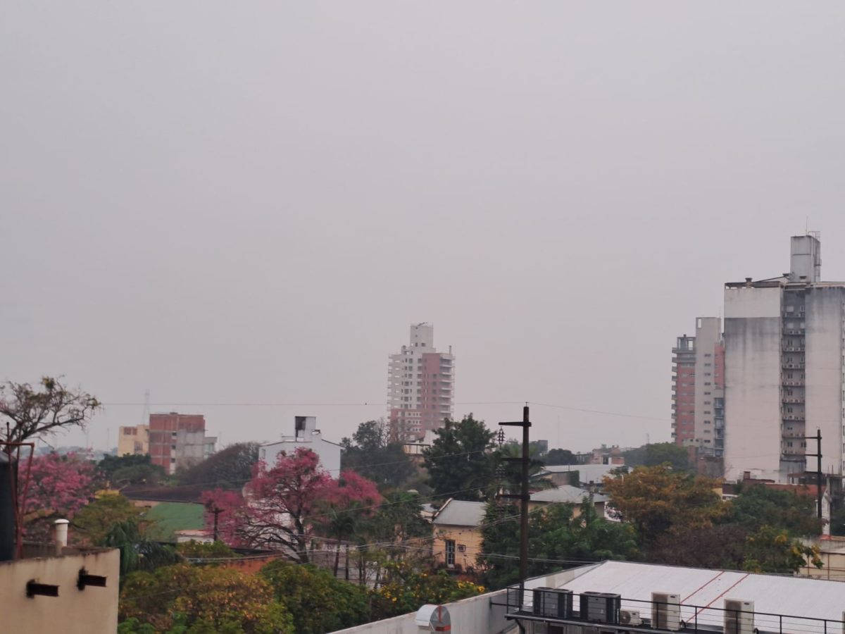 La lluvia negra afecto a gran parte de Misiones y el SMN emitio alerta meteorologica1 - 1