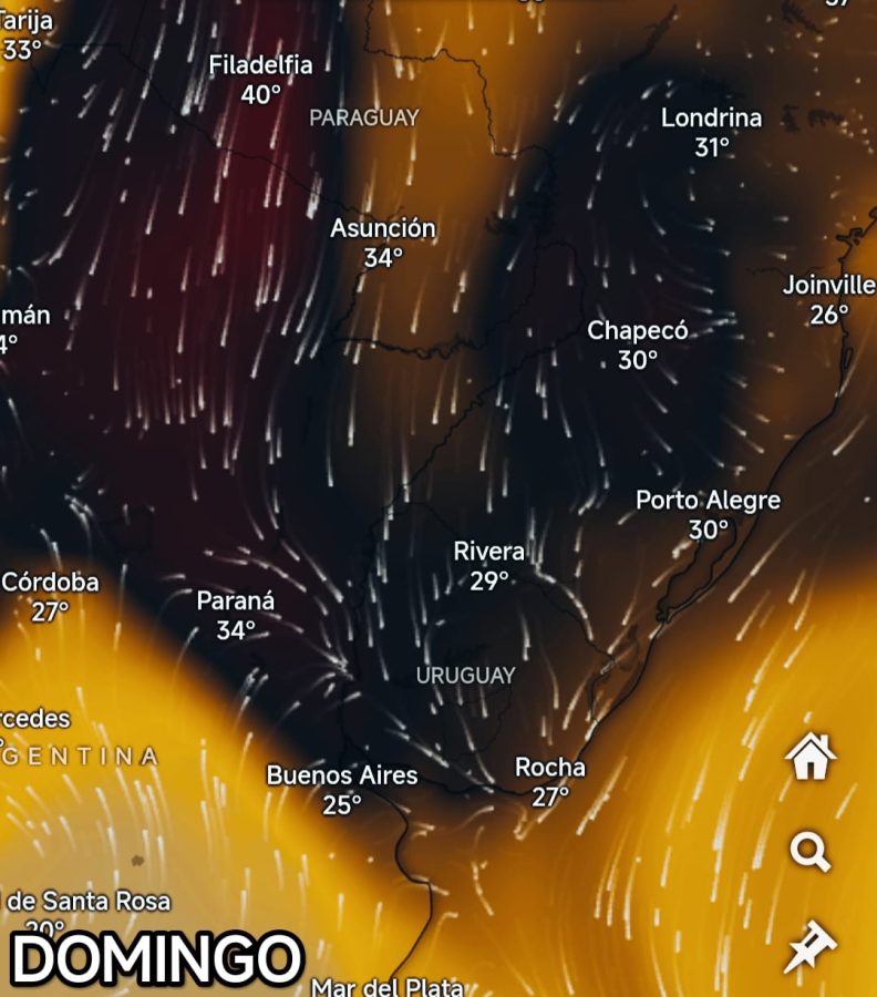 Llega una nueva capa de humo a Misiones y la ola de calor se extendera hasta el jueves 1 - 1