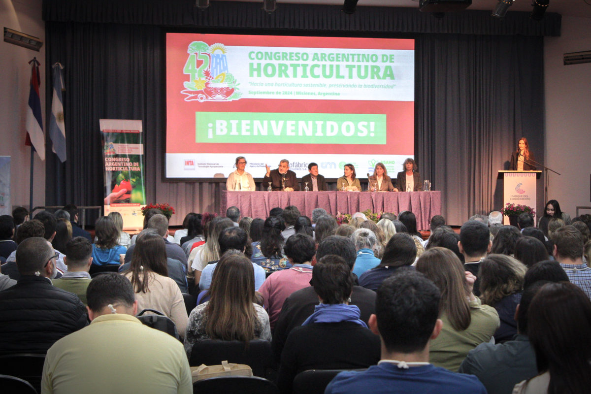 Por primera vez, Misiones es sede del 42° Congreso de Horticultura