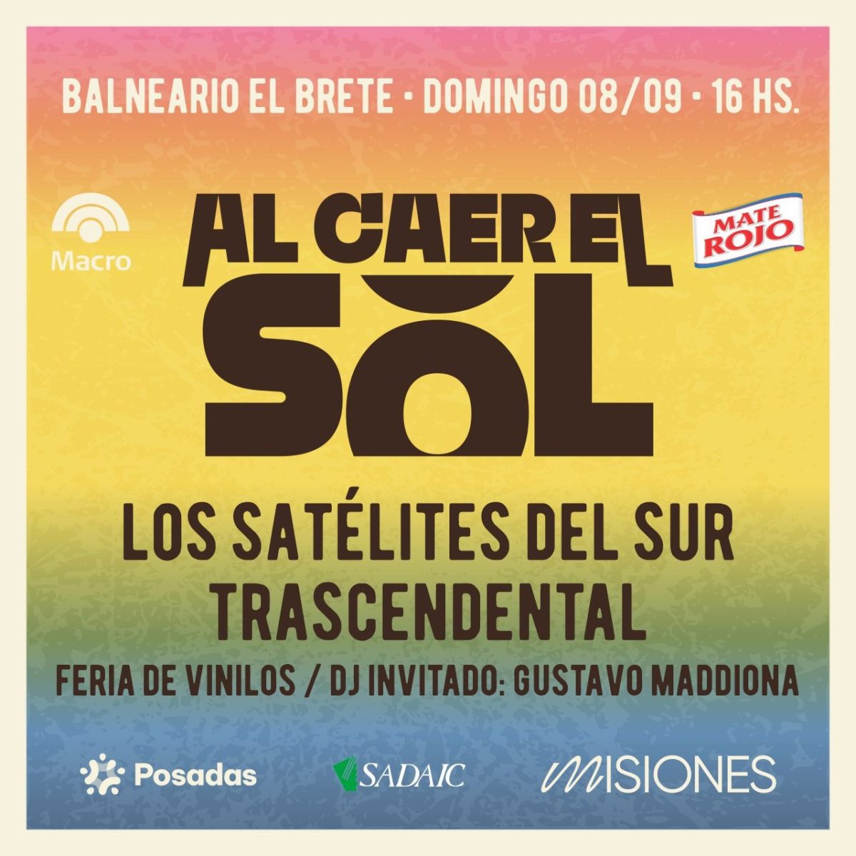 Vinilos, boleros psicodélicos y rock en “Al caer el Sol” este domingo en El Brete