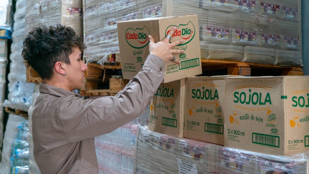 Desarrollo Social recibió una nueva partida alimentaria desde Nación para merenderos