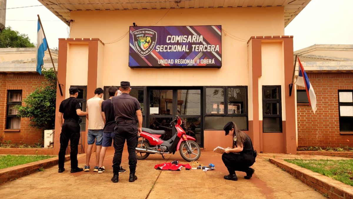 detenidos y elementos recuperados 1 - 1