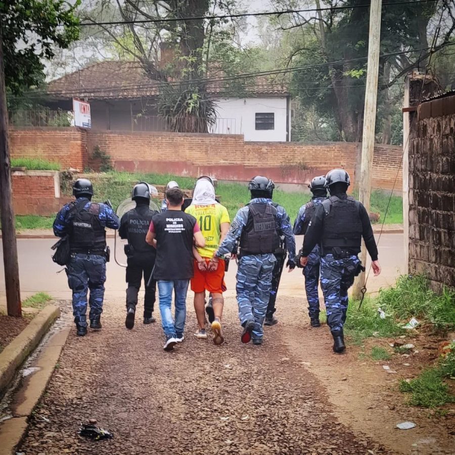 Incautaron cocaína y detuvieron a una persona en Posadas tras allanamiento en narcokiosco