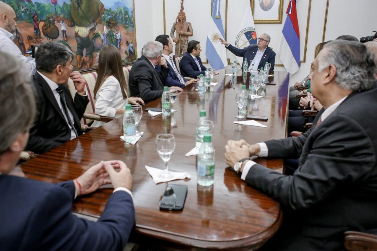 Passalacqua recibió a la Mesa Directiva del Parlamento del Norte Grande