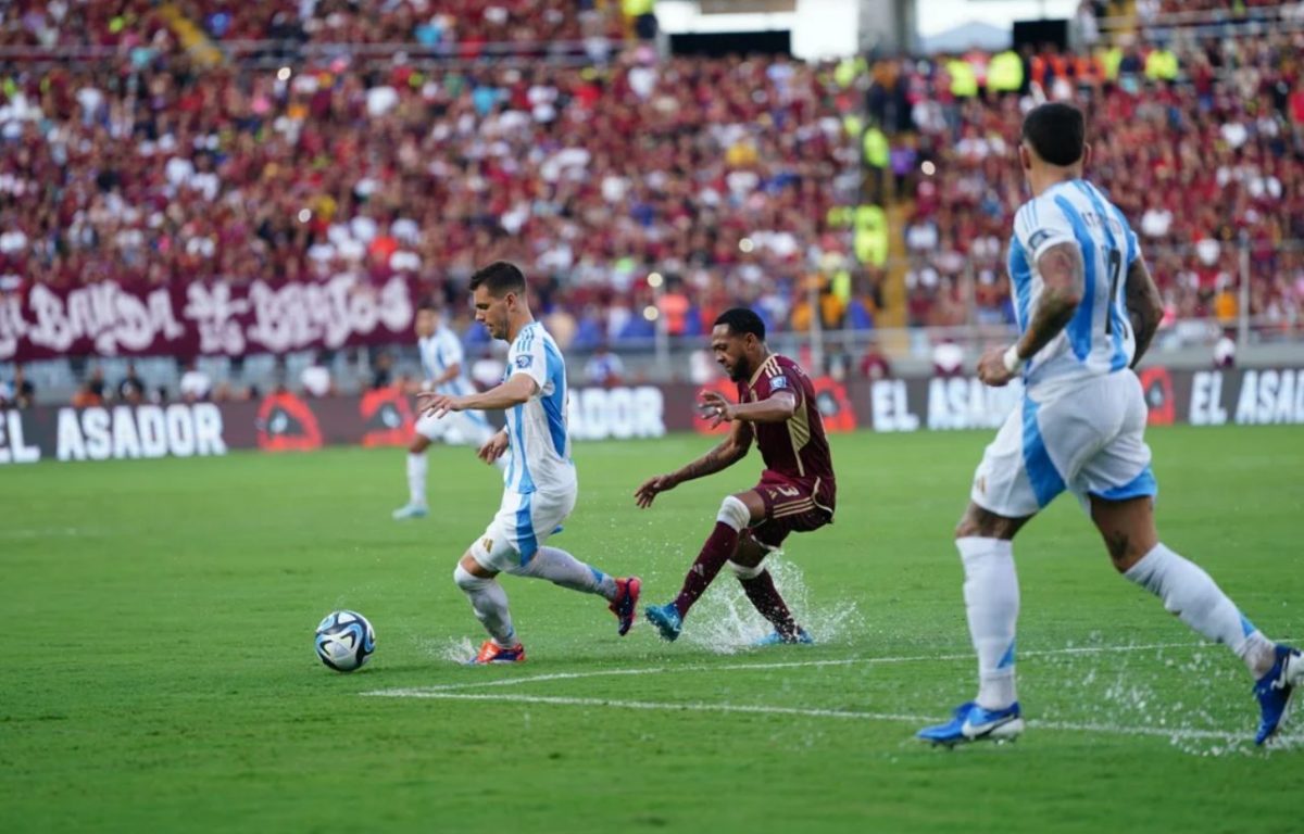 La Selección Argentina empató contra Venezuela por las Eliminatorias