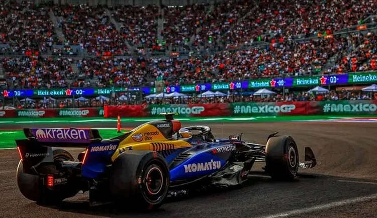 Colapinto no tuvo la mejor clasificación y largará 16° el GP de México