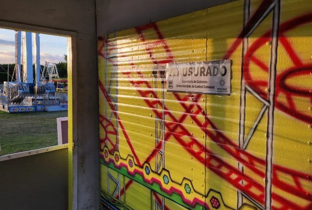 El parque de diversiones ubicado en Posadas continuará clausurado