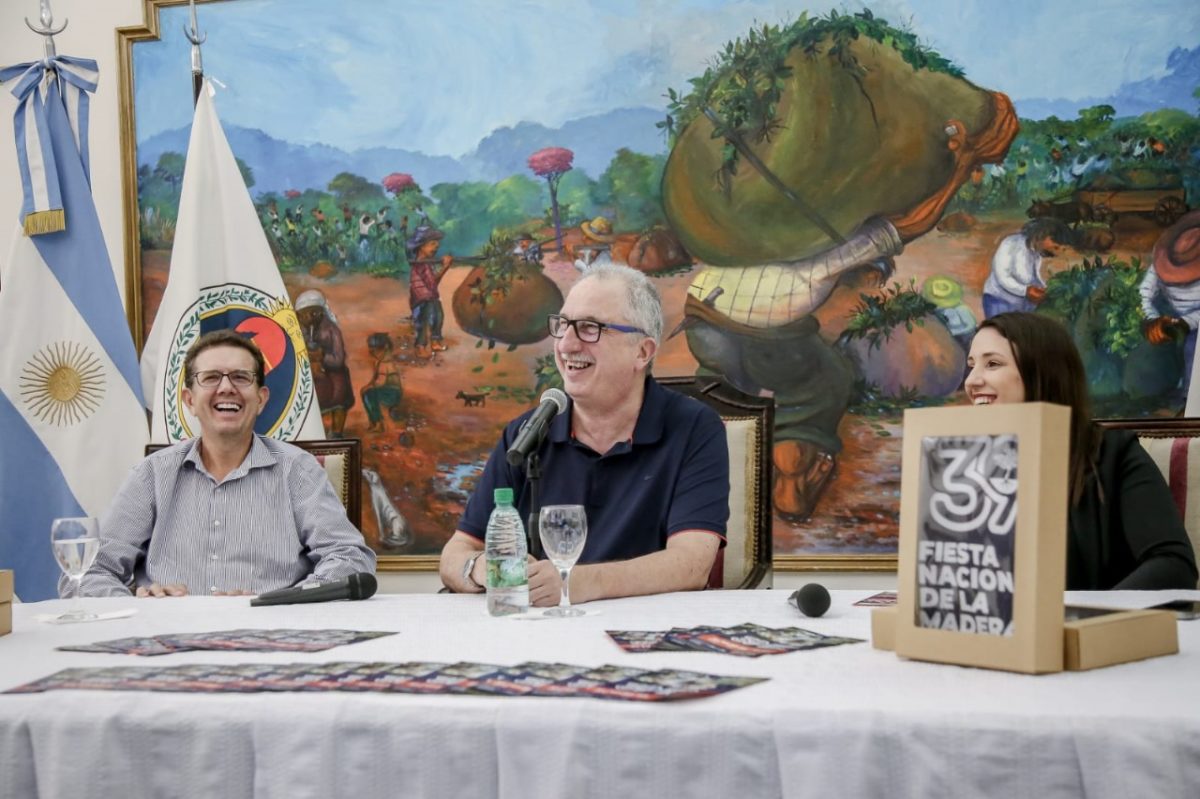 Lanzaron oficialmente la 39º edición de Fiesta Nacional de la Madera