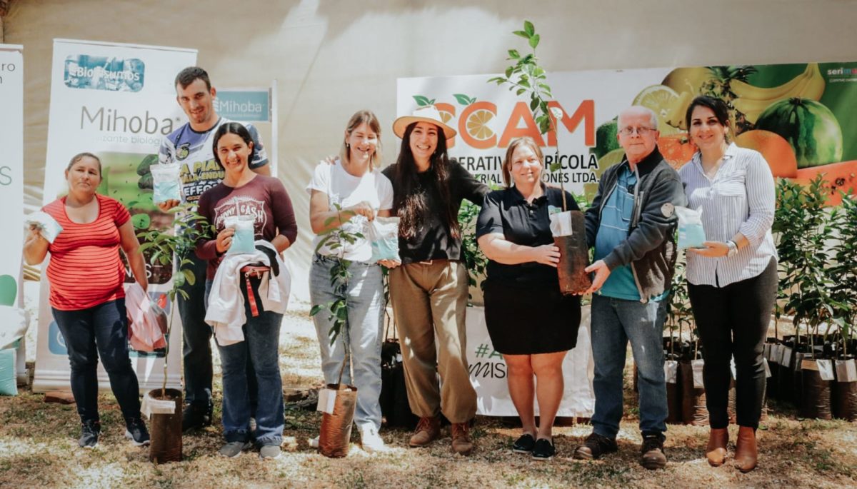 Familias productoras fueron beneficiadas con el plan de Fortalecimiento Citrícola en Misiones