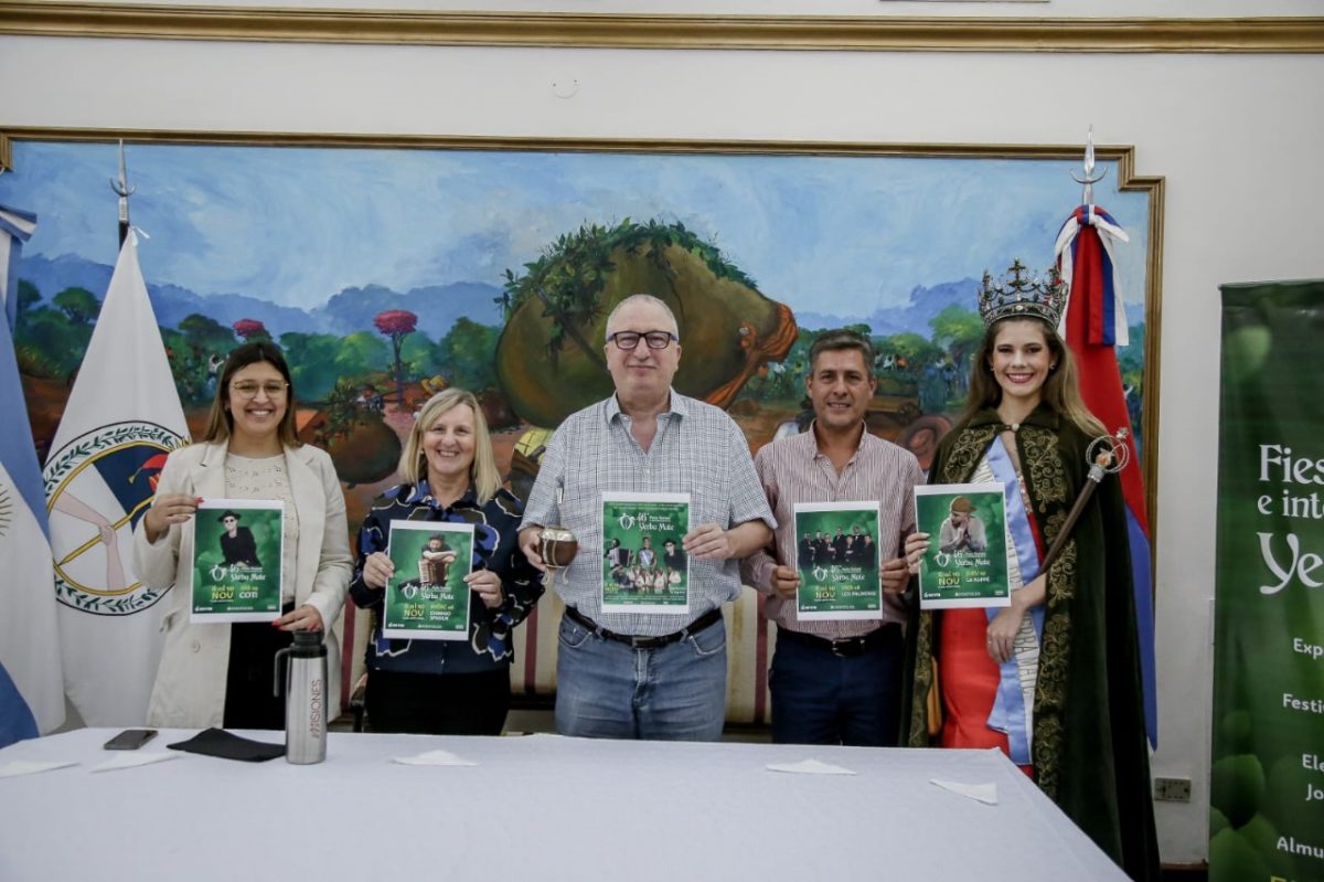 Passalacqua presentó la 46° Fiesta Nacional e Internacional de la Yerba Mate