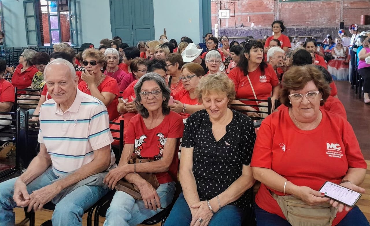 La Delegación de Montecarlo participó de la exitosa Fiesta Provincial de Adultos Mayores