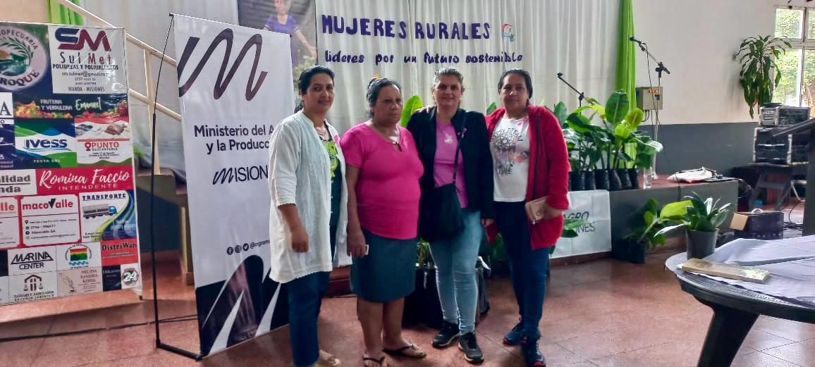 Mujeres rurales de Eldorado celebraron su día en Wanda con créditos para producción sostenible