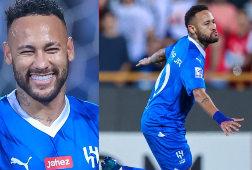 Tras un año lesionado, Neymar volvió a las canchas