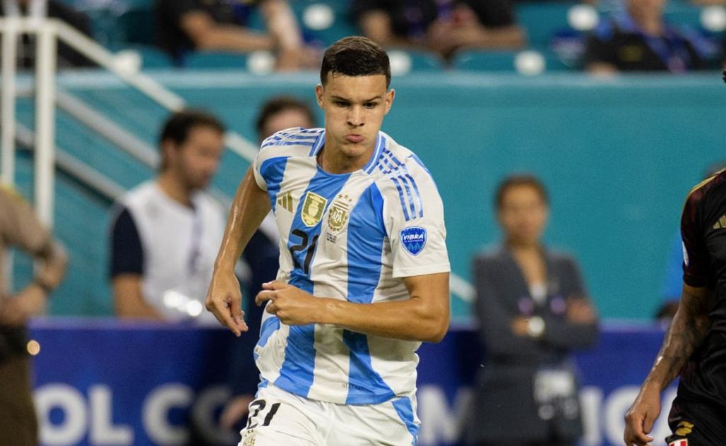Valentín Carboni, nueva baja en la Selección argentina para la doble fecha de Eliminatorias
