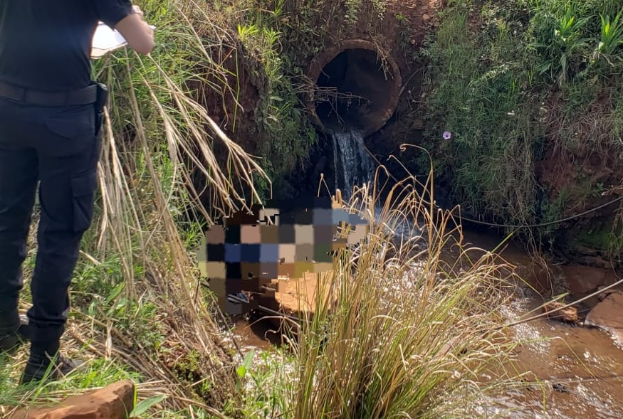 cuerpo encontrado en campo grande