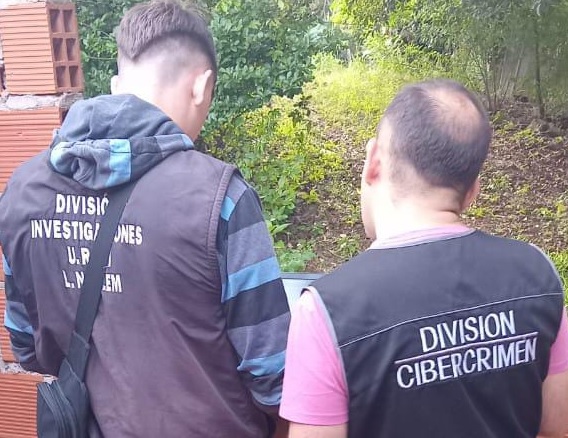 Detuvieron a un joven por presunta tenencia de material sexual infantil en Andrade 