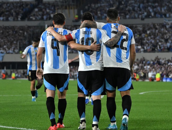 messi y selección