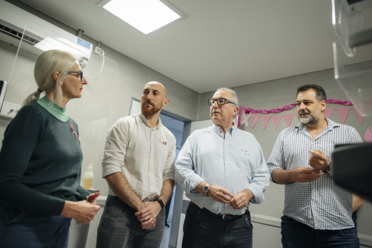 Mes Rosa: Passalacqua visitó el Samic de Oberá y destacó la lucha de Misiones contra el cáncer de mama