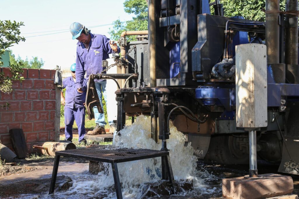 Nueva perforación profunda en el barrio "El Chogüí" de Garupá abastecerá de agua potable a más de 500 familias