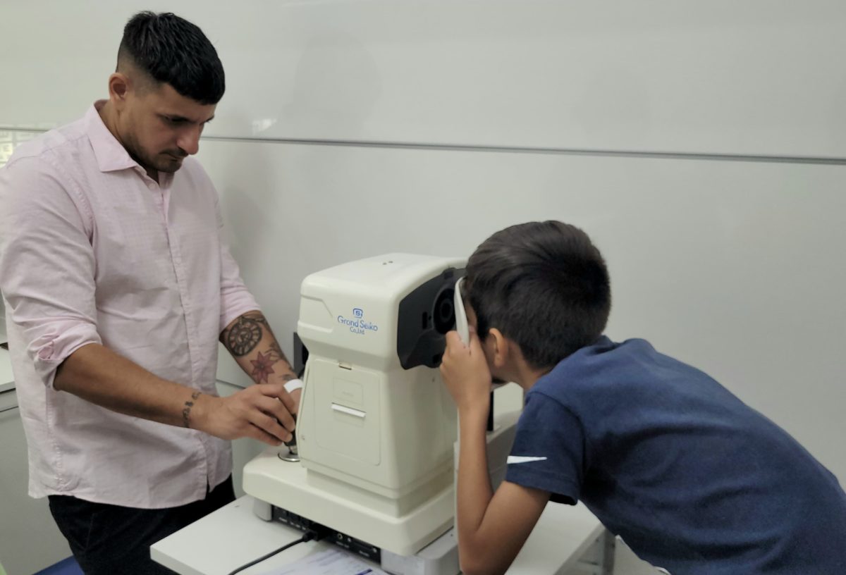 Campo Grande recibe el operativo "Ver para ser libres" que brindará atención oftalmológica gratuita a niños