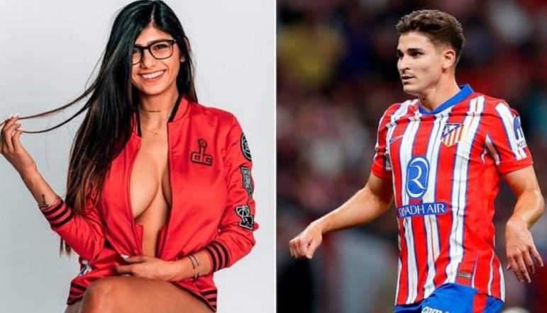 Mia Khalifa desmintió rumores de un romance con Julián Álvarez a través de un contundente posteo