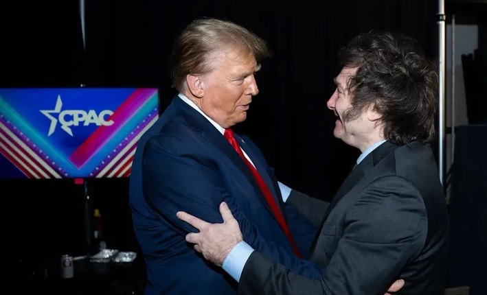 Milei-trump
