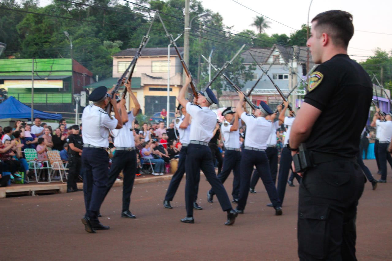 Se realizó la primera exposición interfuerzas de la Policía de Misiones en San Pedro