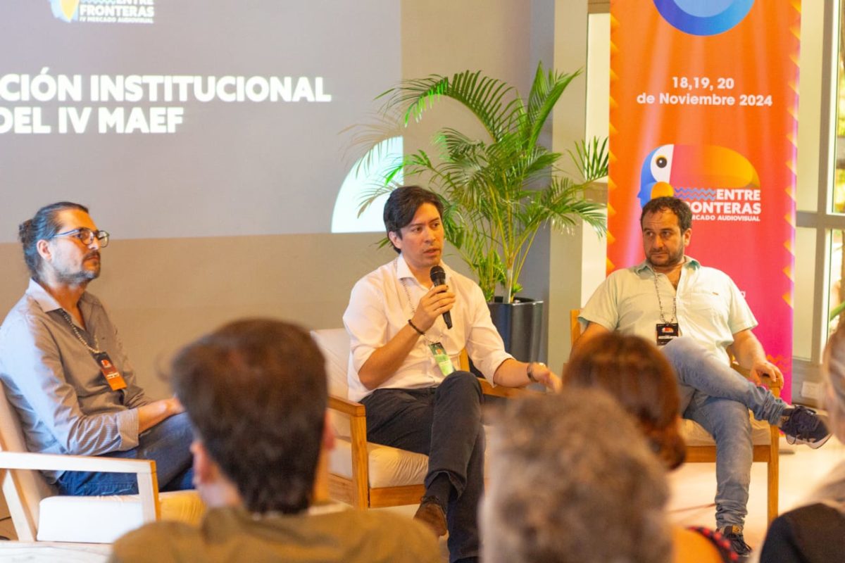 Sergio Acosta acto de apertura IV MAEF