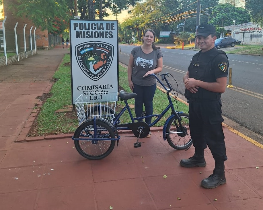 bicicleta recuperada