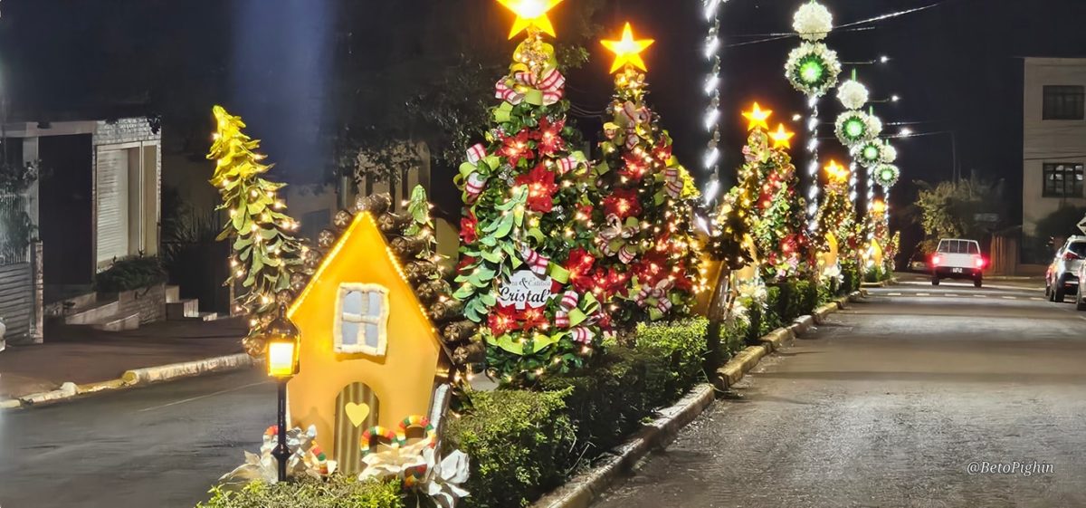 Capioví, desde hace una década, el pueblo más navideño del país