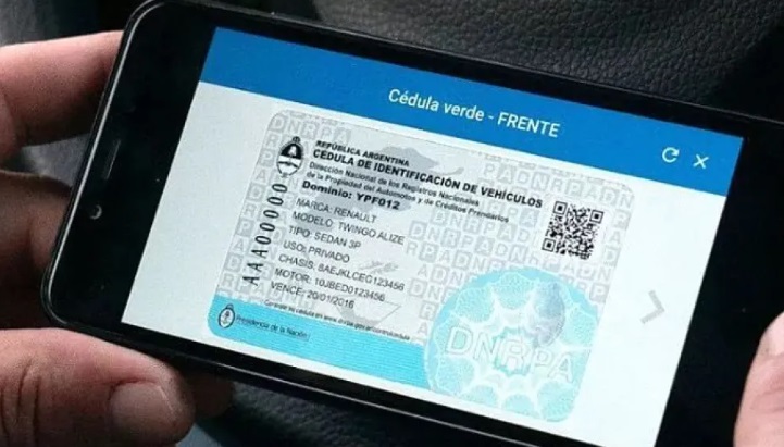 cedula azul
