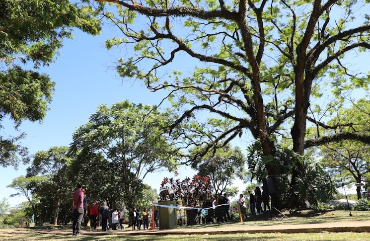 Aristóbulo del Valle inauguró la primera etapa de la obra de puesta en valor de su Parque Lineal