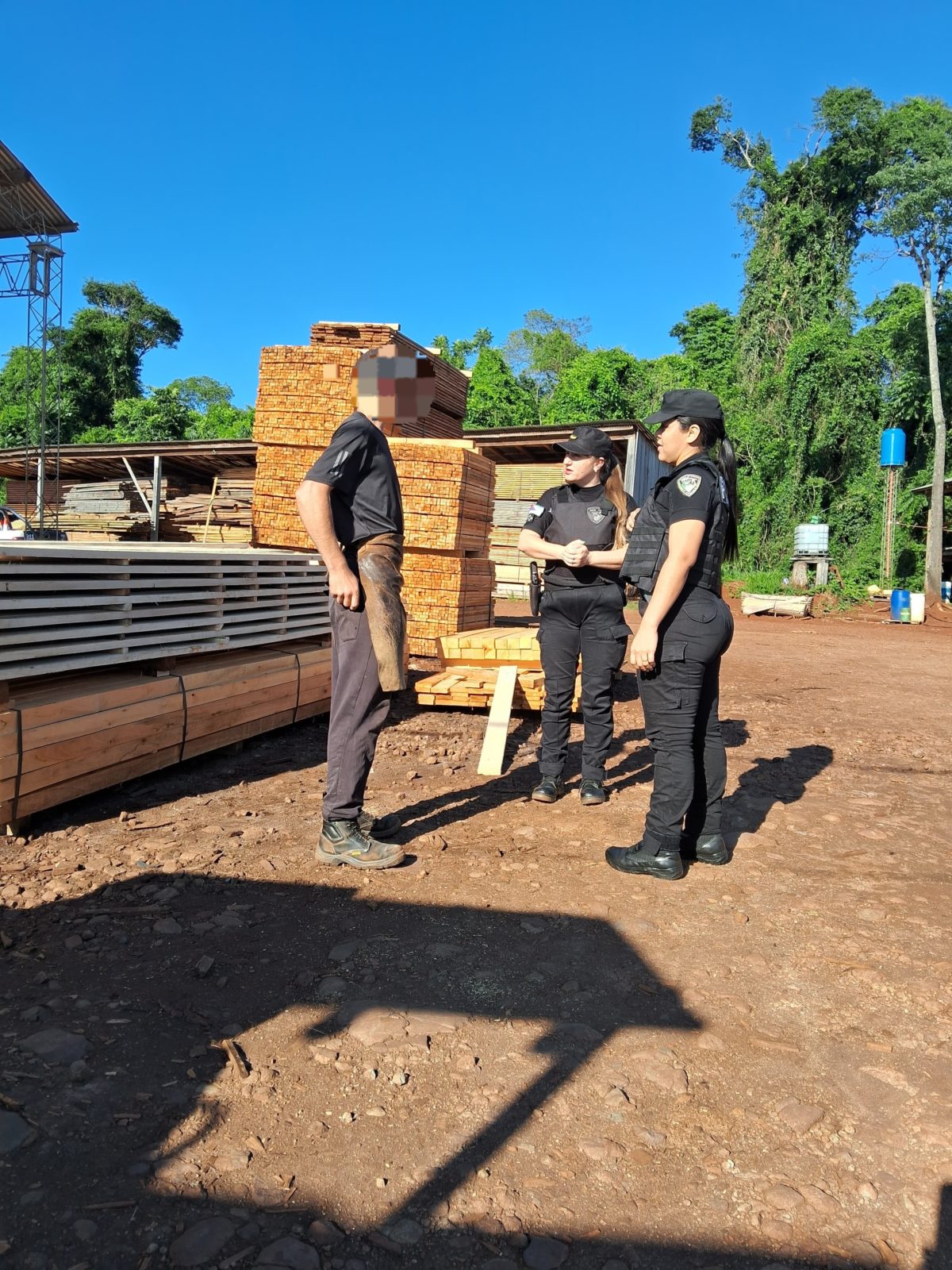 Seguridad y prevención: fuerte presencia de policías en áreas rurales