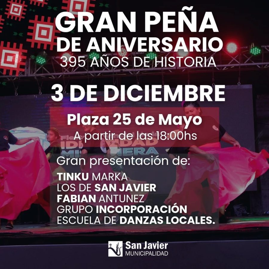 San Javier celebra hoy su 395º aniversario de fundación y 147º de refundación