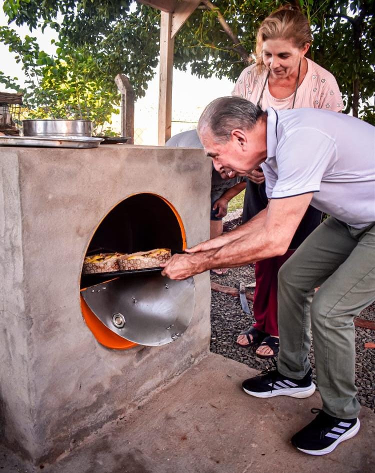 Inauguraron el Horno Ecológico N°76 en el barrio taembé Guazú de Posadas