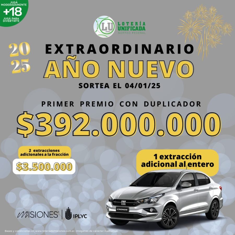 Loteria unificada ano nuevo 2024 - 3