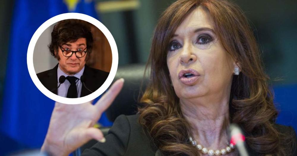La chicana de CFK a Milei: “¿Kueider es tuyo y tienen miedo que hable?”