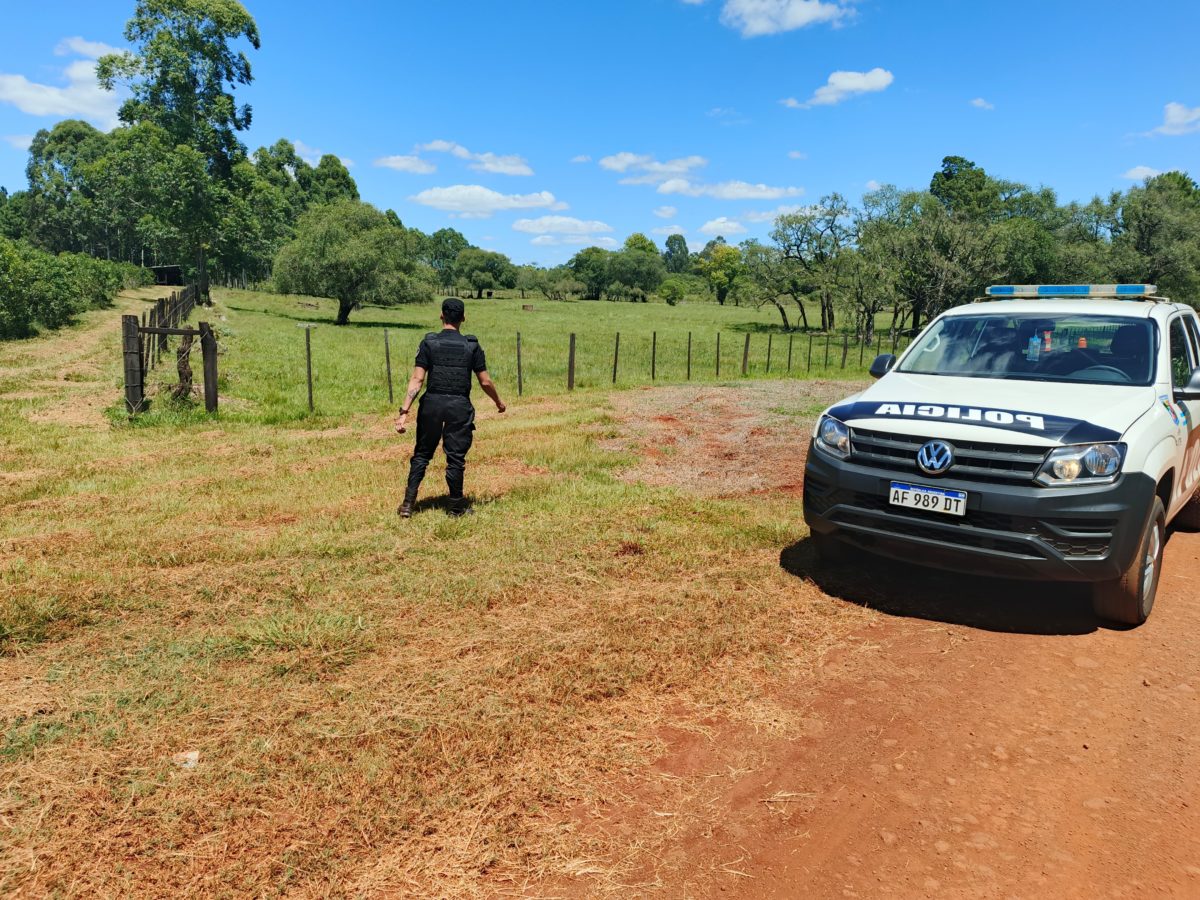 La Policía misionera refuerza los operativos rurales para combatir delitos ambientales