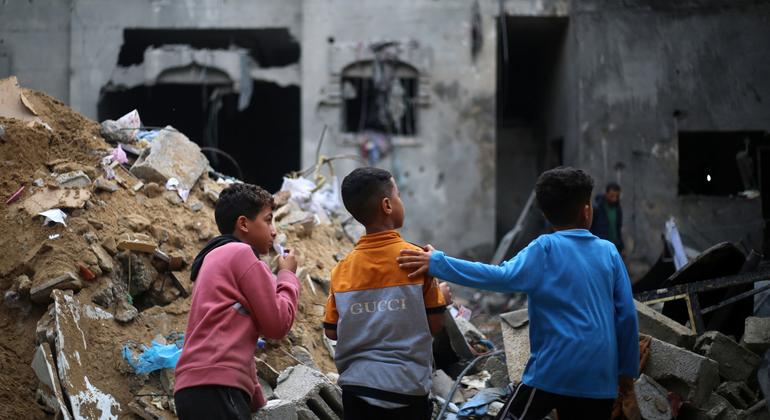 gaza niños