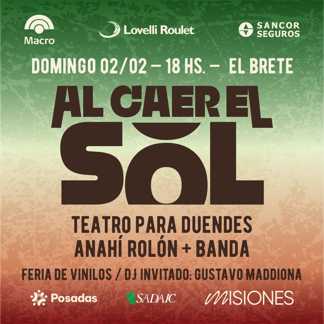 Nuevo domingo de música y teatro en "Al Caer el Sol"