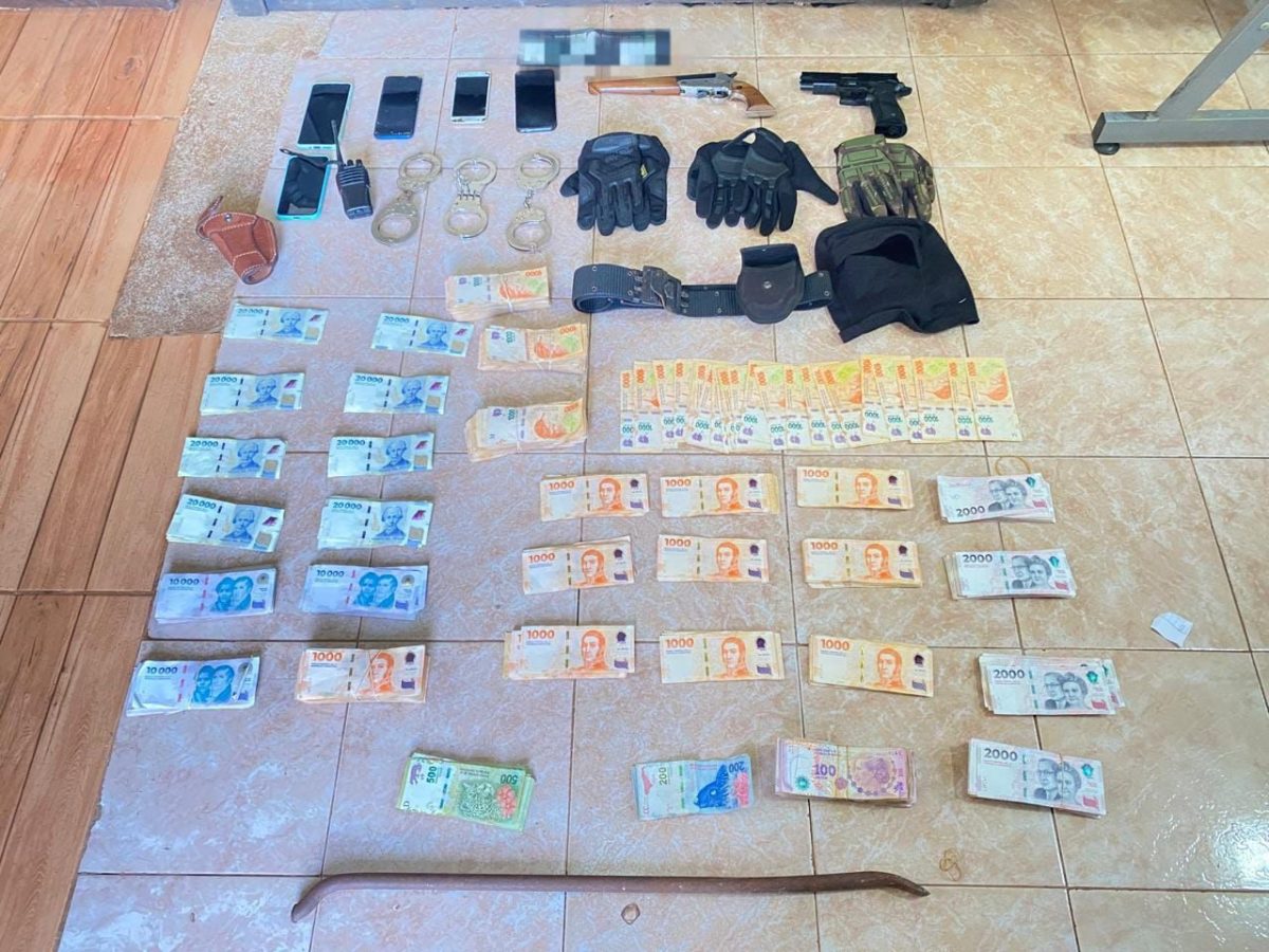 Apóstoles: atraparon a una banda de delictiva por un robo calificado