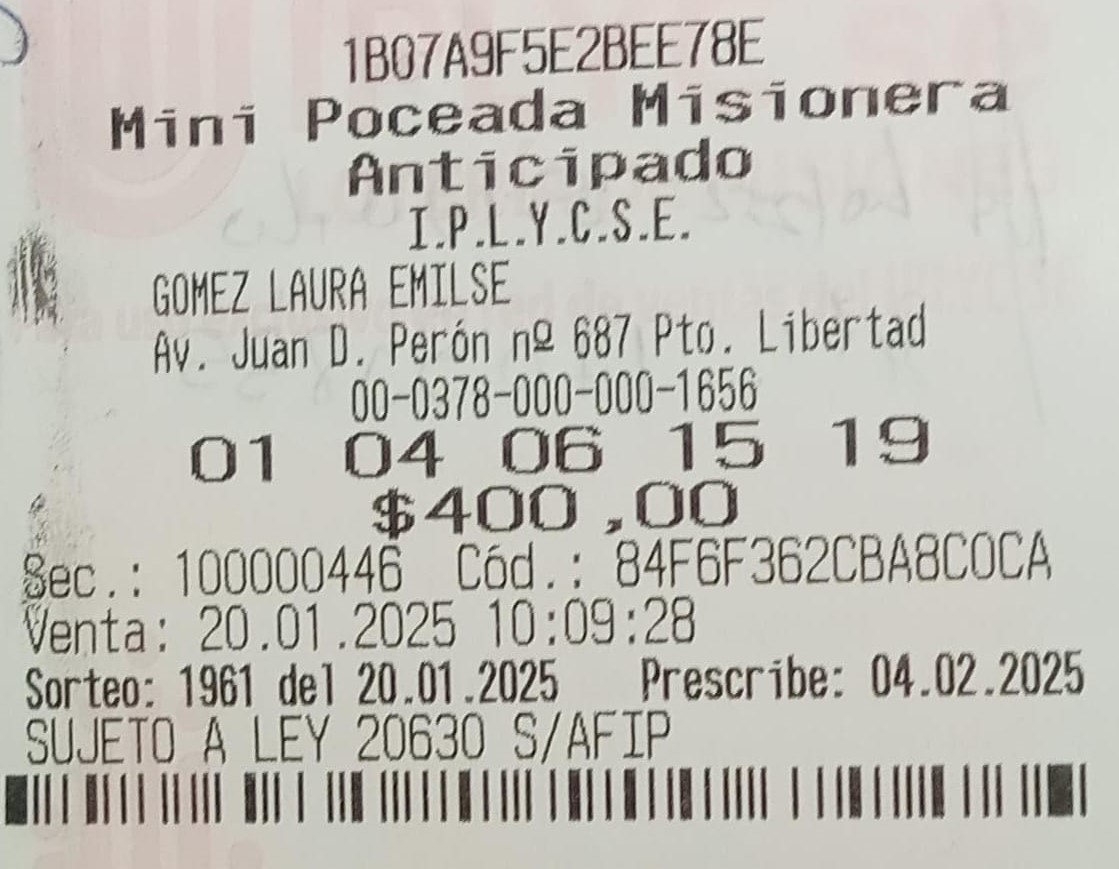 El ganador de más de $23 millones de la Mini Poceada es un obrero y usará el dinero para pagar deudas