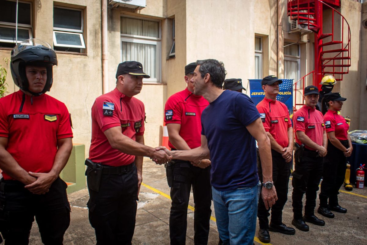 Misiones incorporó importantes equipamientos para combatir incendios